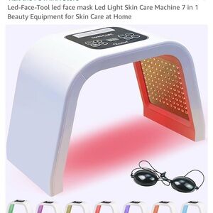 Led-Face-Tool led face mask Led Light Skin Care Machine 7 in 1